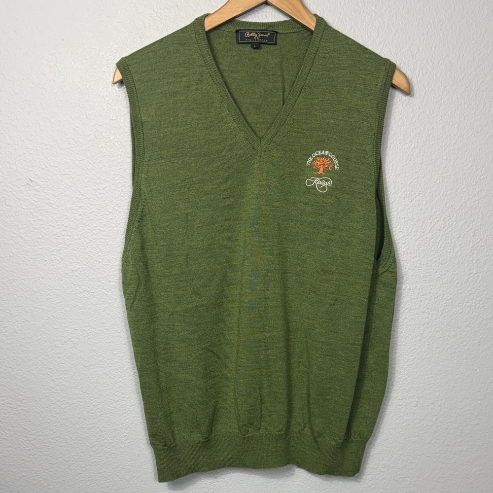 Bobby Jones Men's Kiawah The Ocean Course V-Neck Sweater Vest